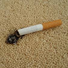 cigarette burn carpet