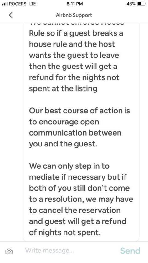 Airbnb on house rule evictions 2
